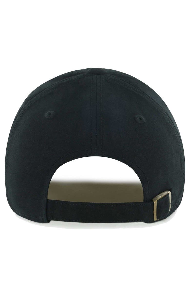 '47 Men's '47 Black Carolina Panthers Vernon Clean Up Adjustable Hat, Alternate, color, Black