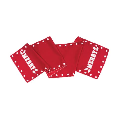 Nordic Merry Christmas Table Runner