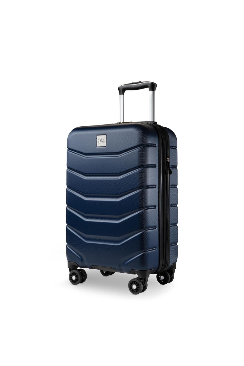 Silverton Hardside Expandable 20" Carry On Spinner Luggage, Main, color, Watercolor Blue