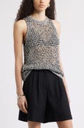 Nordstrom Open Knit Sleeveless Sweater