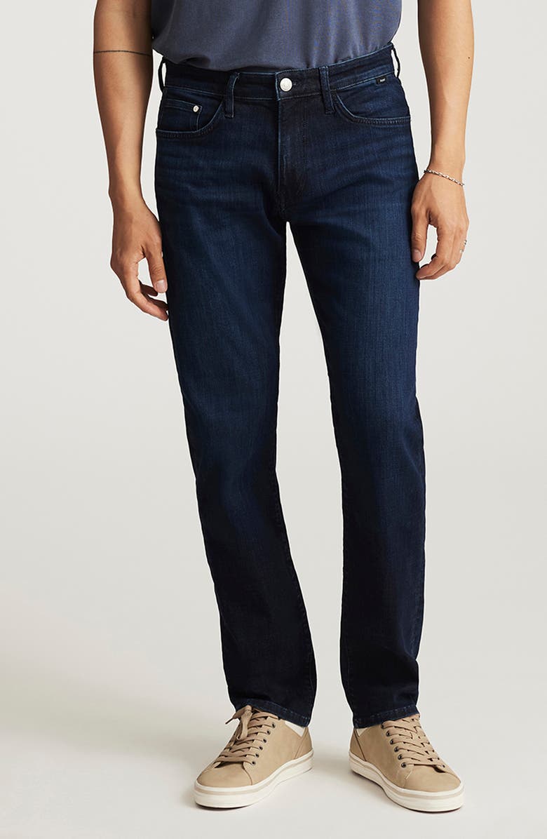 Mavi Jeans Marcus Slim Straight Leg Jeans, Main, color, Deep Brushed Feather