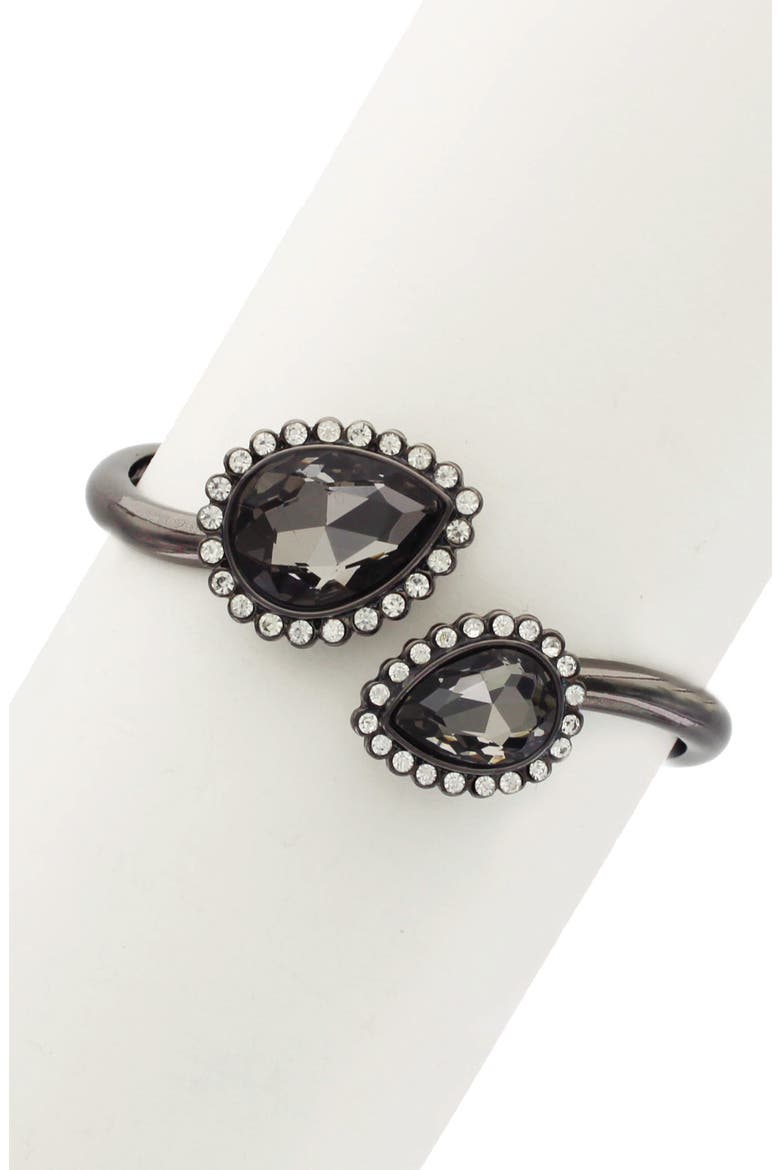Jenessa Stone Bracelet, Main, color, GUNMETAL / GREY