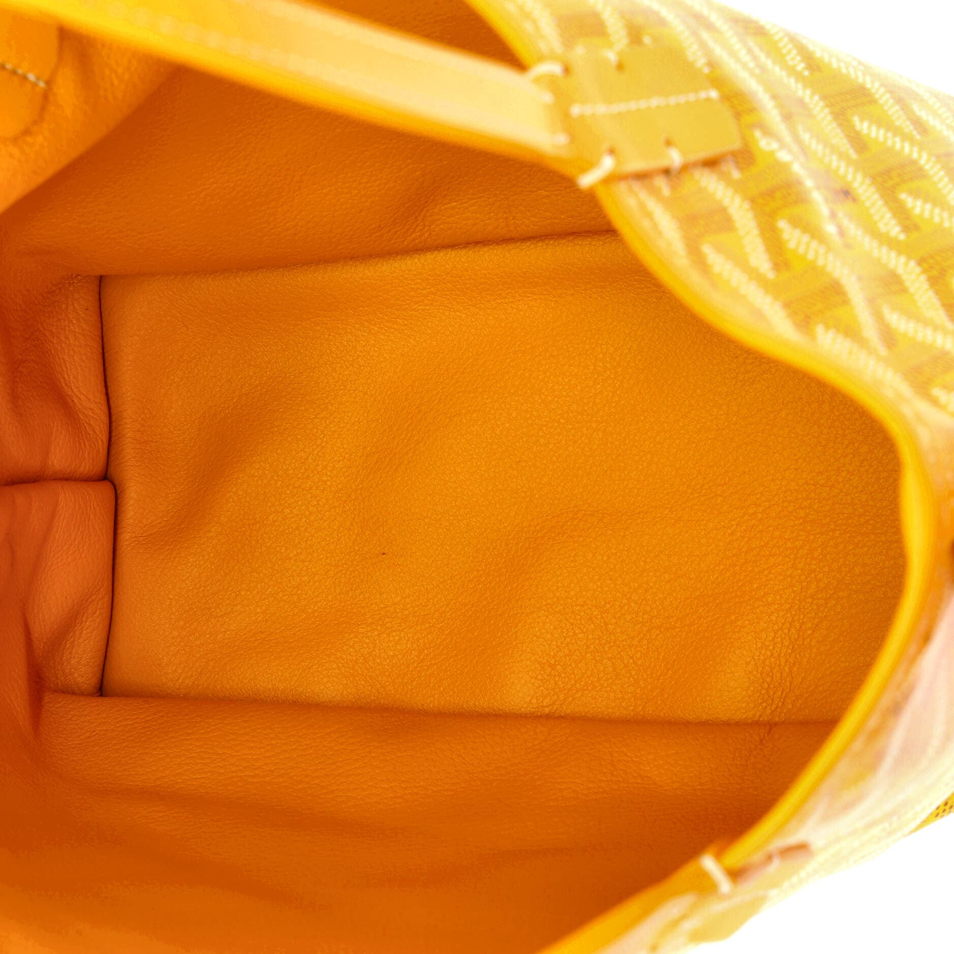 Pre-Owned Goyard Anjou Reversible Tote Coated Canvas Mini, Alternate, color, Orange