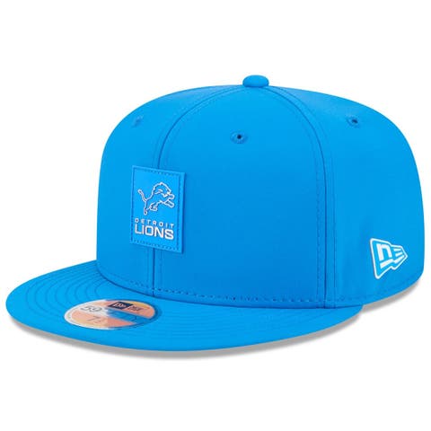 Men's New Era Blue Detroit Lions 2025 Sideline  59FIFTY Fitted Hat