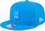 New Era Men's New Era Blue Detroit Lions 2025 Sideline  59FIFTY Fitted Hat