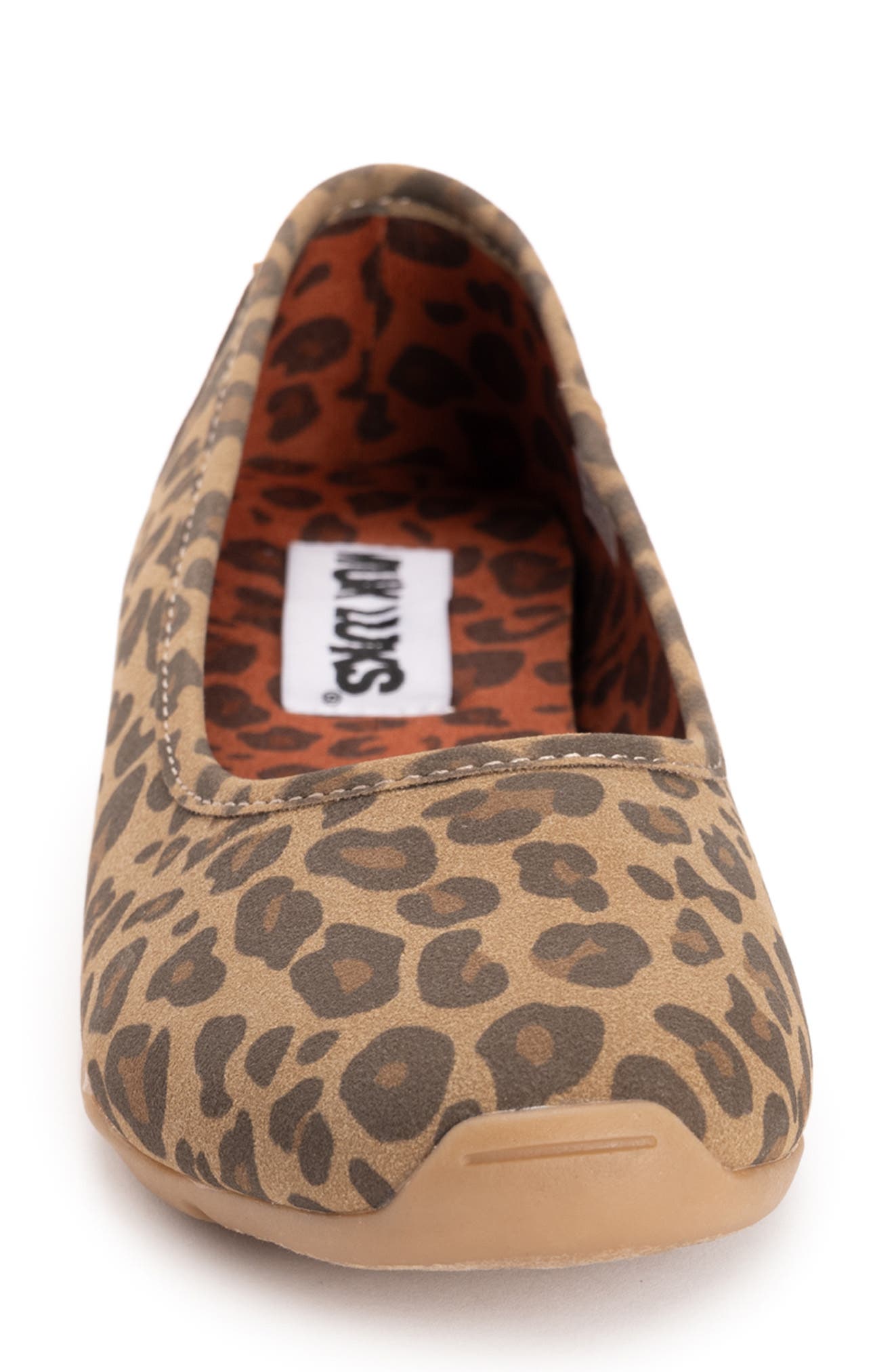 MUK LUKS Solana Skimmer Flat, Alternate, color, Leopard
