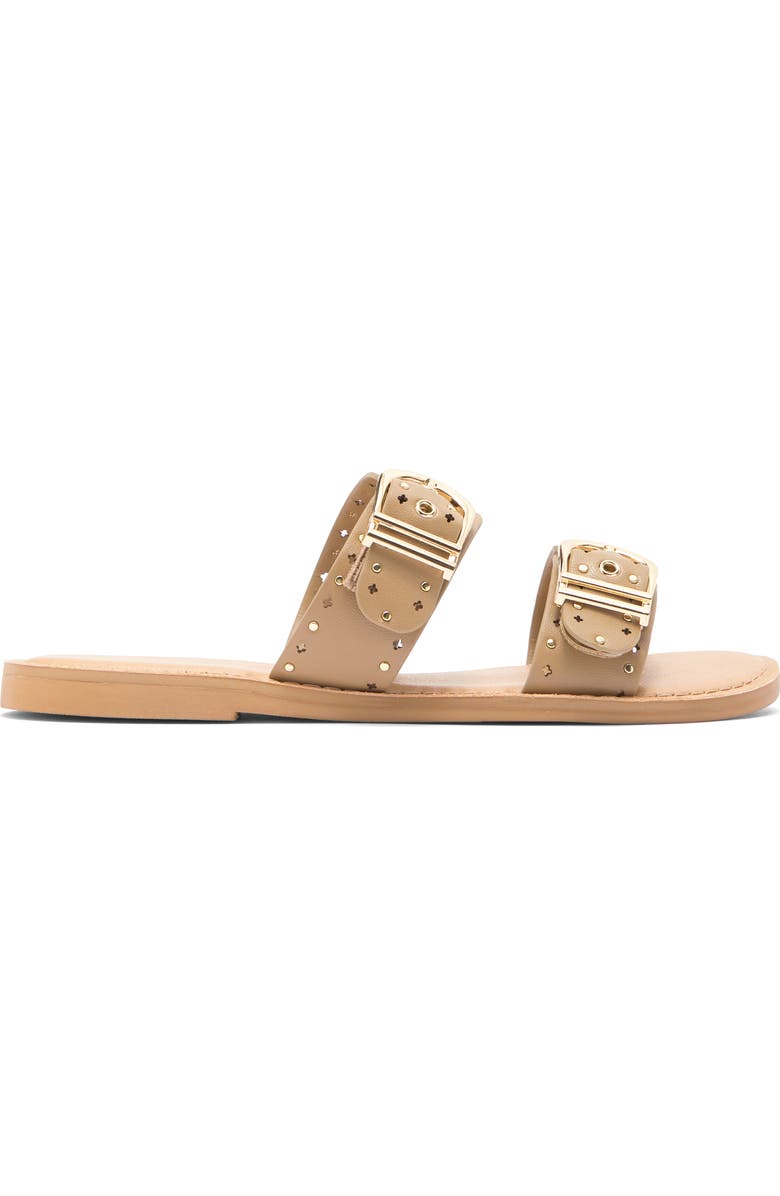 Splendid Seena Slide Sandal, Alternate, color, Camel