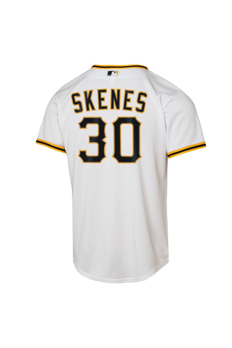 Youth Nike Paul Skenes White Pittsburgh Pirates Home Replica Player Jersey, Alternate, color, White