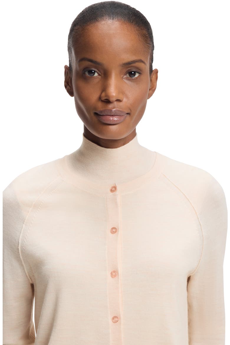 Fonami Merino Wool Cardigan, Alternate, color, SOFT PEARL