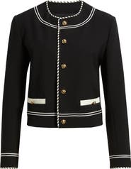 FRAME The Prim Crop Jacket