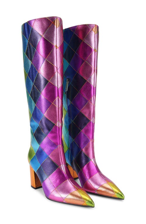 Kurt Geiger London Regent Knee High Boot In Multi