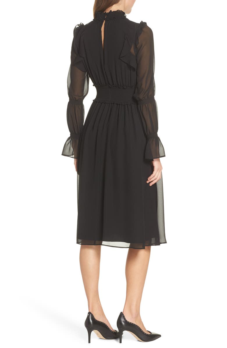 Chelsea28 Ruffle Midi Dress, Alternate, color,