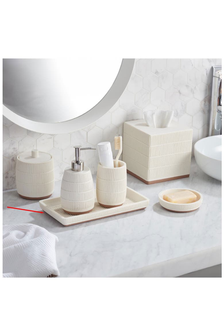 Resin Amenity Tray, Alternate, color, CREAM