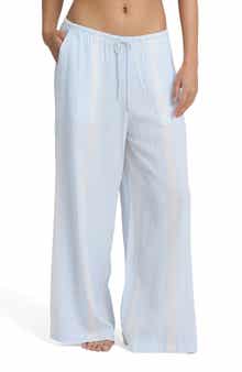 Beach Bound Crinkle Wide Leg Pants