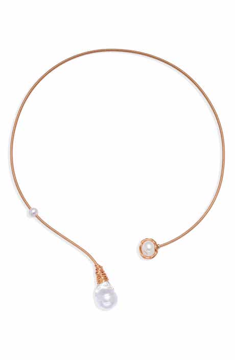 Octavia Freshwater Pearl Collar Necklace