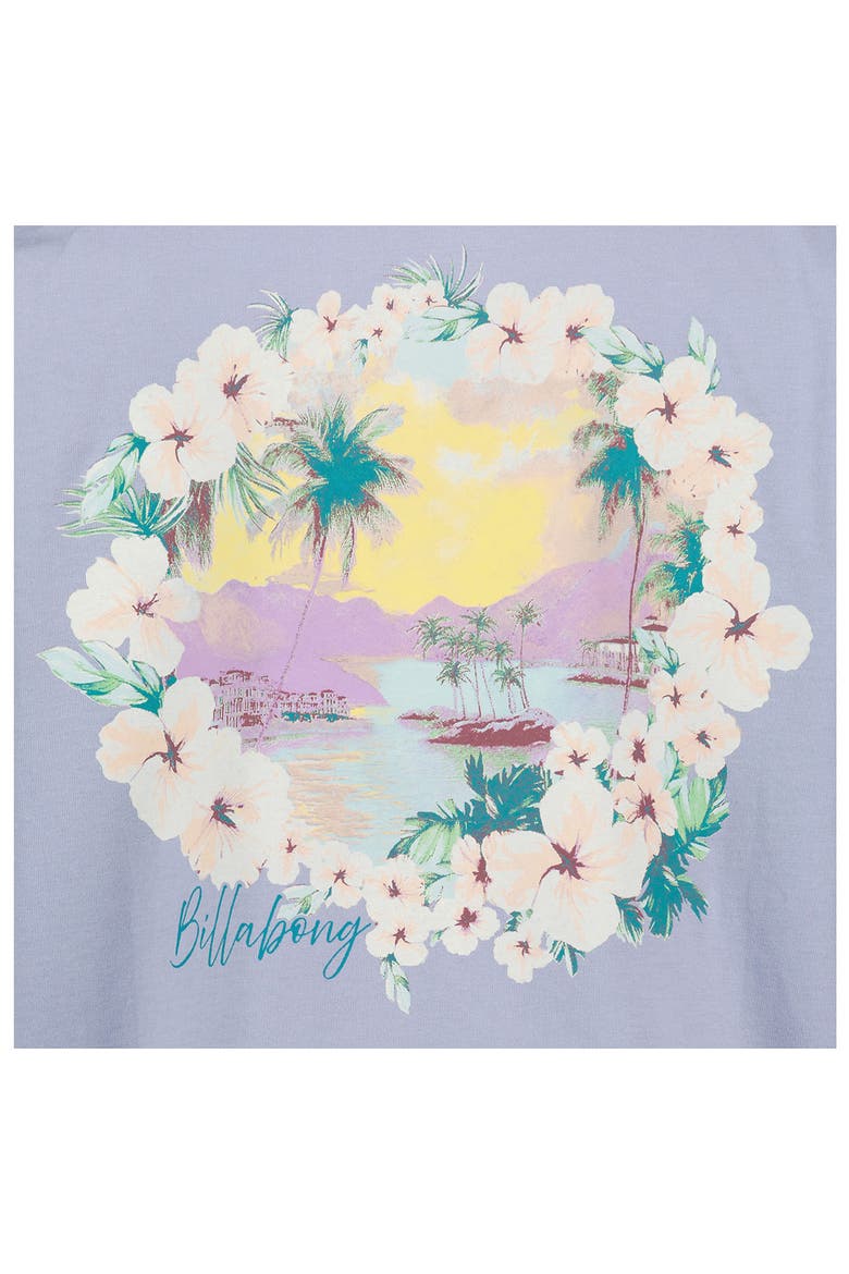 Kids' Waves Oversized Graphic T-Shirt, Alternate, color, EVENTIDE
