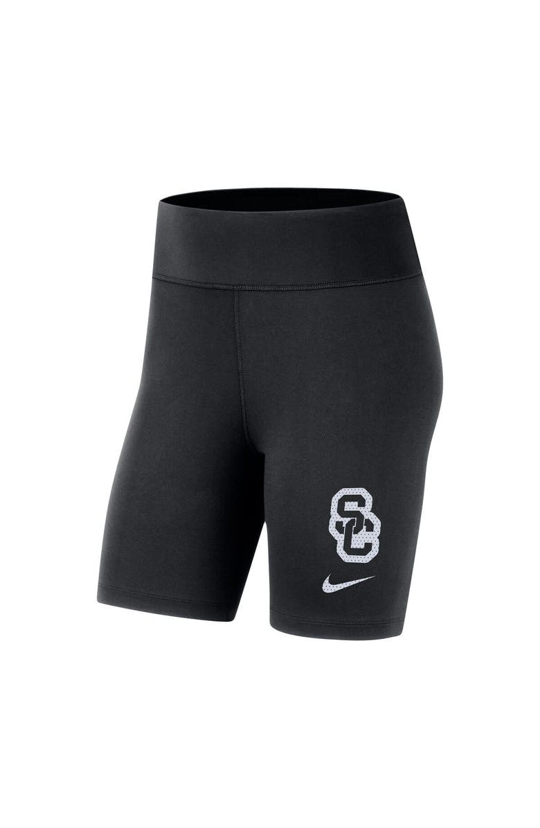 Nike Women's Nike Black USC Trojans Performance Biker Shorts, Alternate, color, 