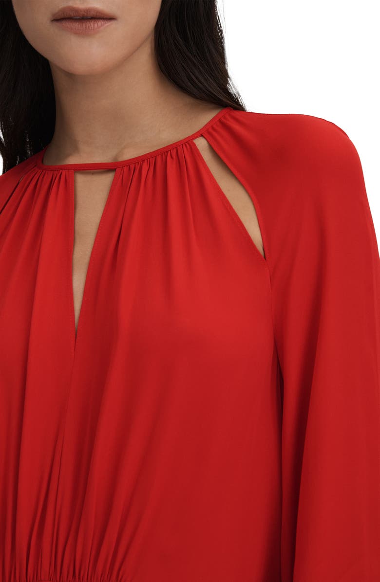Reiss Luella Colorblock Long Sleeve Dress, Alternate, color, 