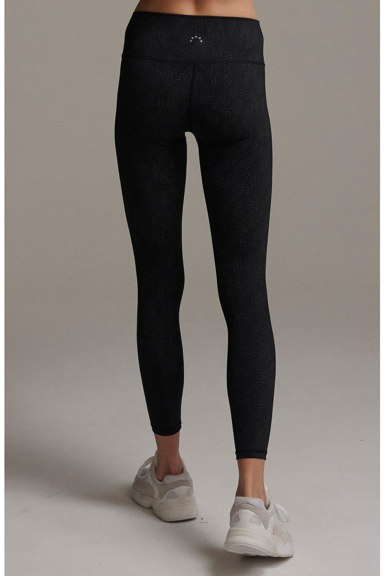Luna Ankle Leggings, Alternate, color, MONO FEATHER