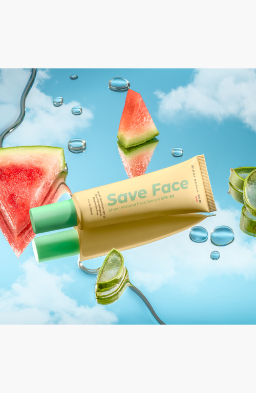 Miami Beach Bum Save Face Serum With Spf 50