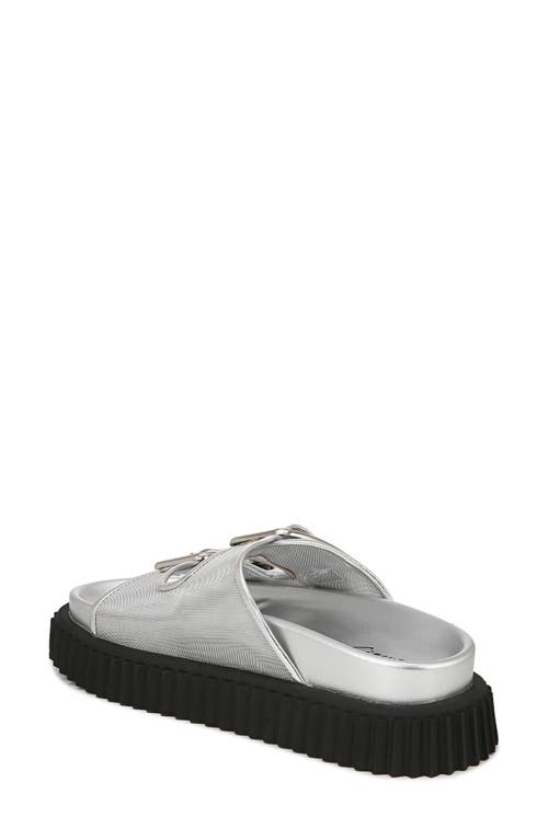 Circus Ny By Sam Edelman Cris Mesh Sandal In Soft Silver
