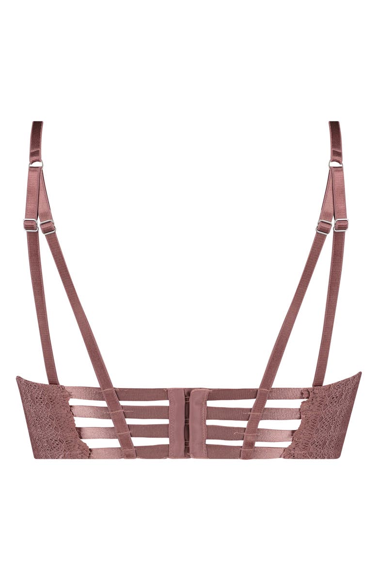 Hunkemöller Chynna Underwire Longline Push-Up Bra, Alternate, color, 