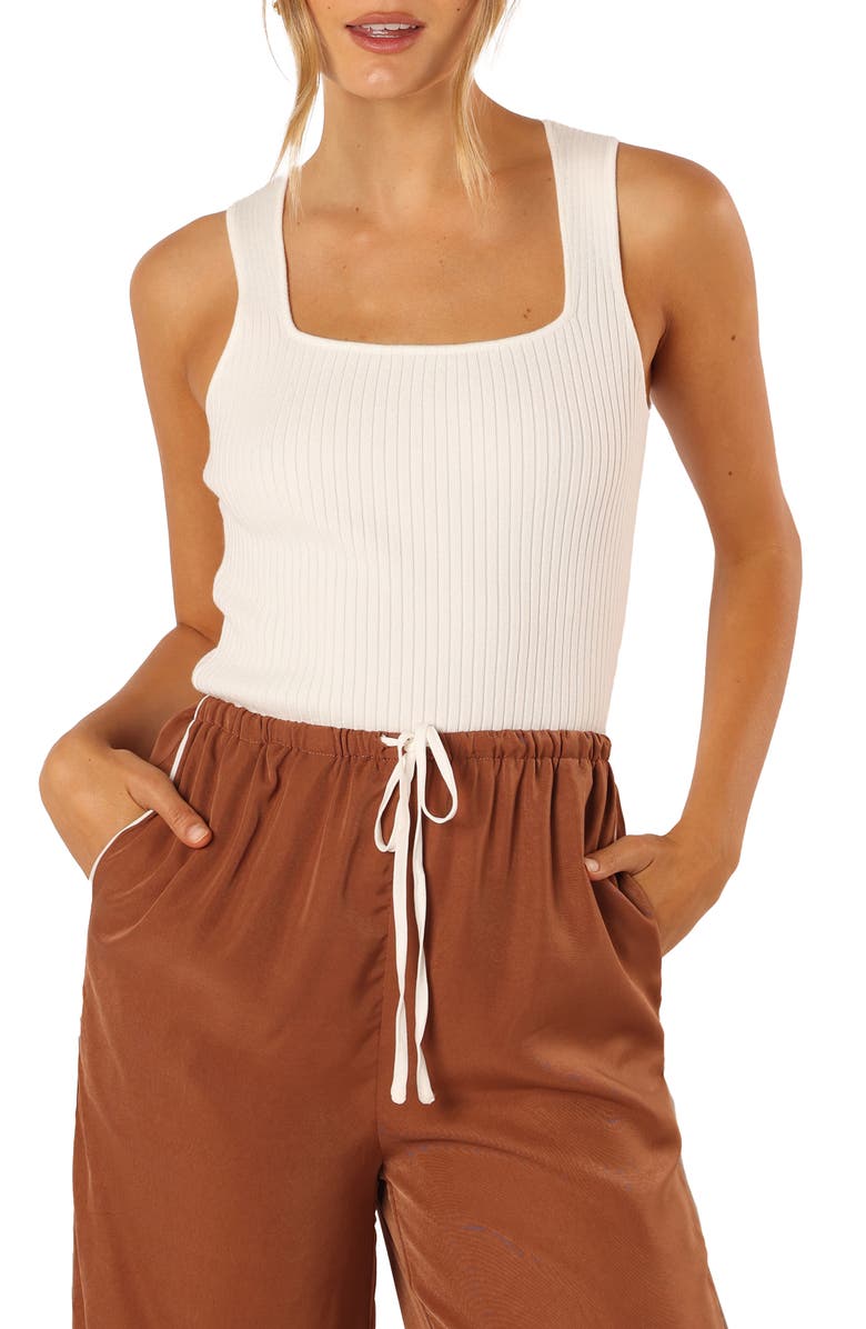 Petal & Pup Yara Rib Knit Tank Top, Main, color, 