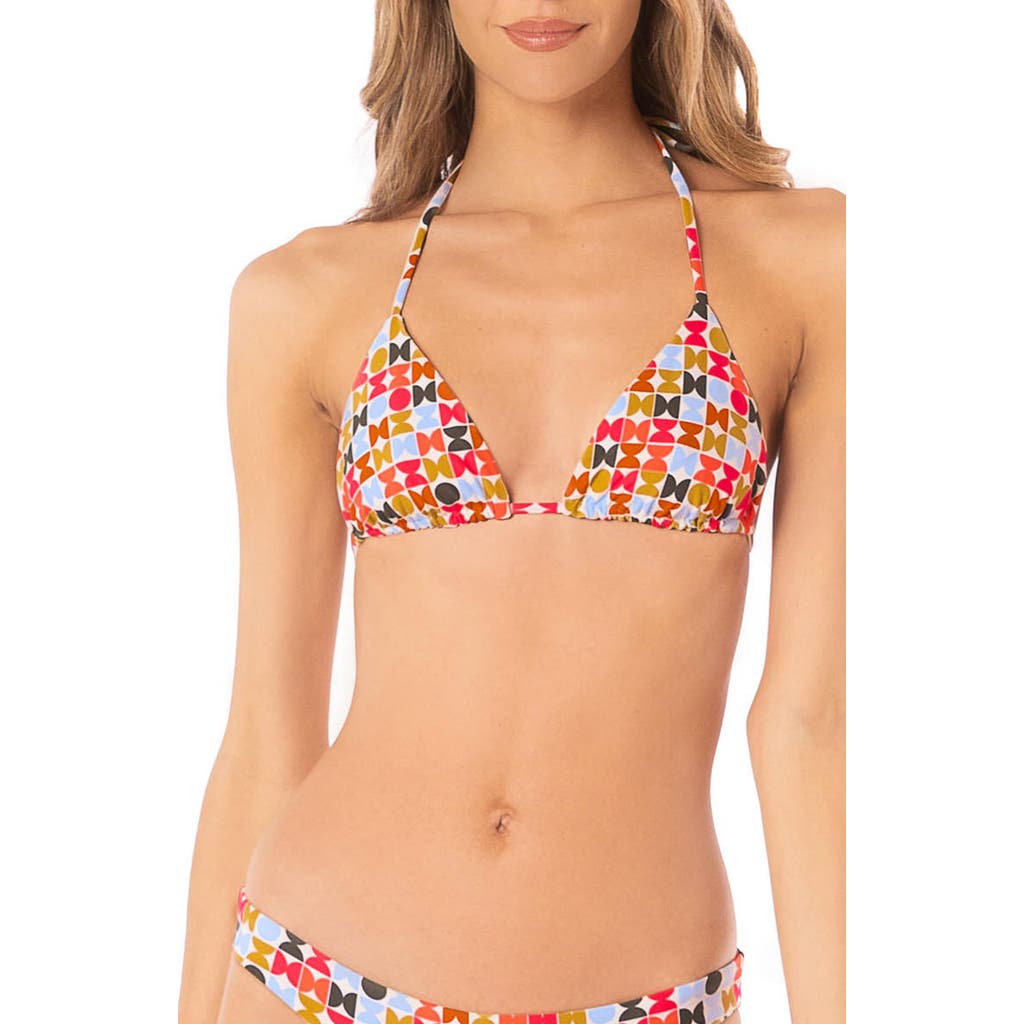 MAAJI MAAJI GEOGAME BALMY REVERSIBLE TRIANGLE BIKINI TOP