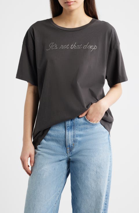 It's Not That Deep Cotton T-Shirt