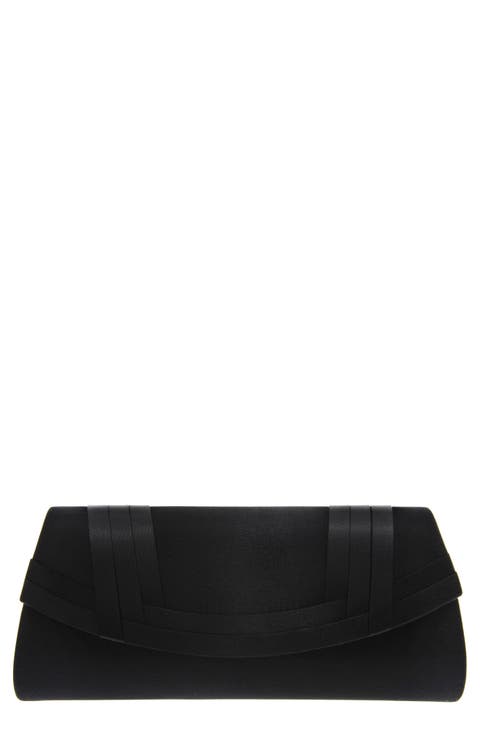 Avis Pleated Classic Clutch