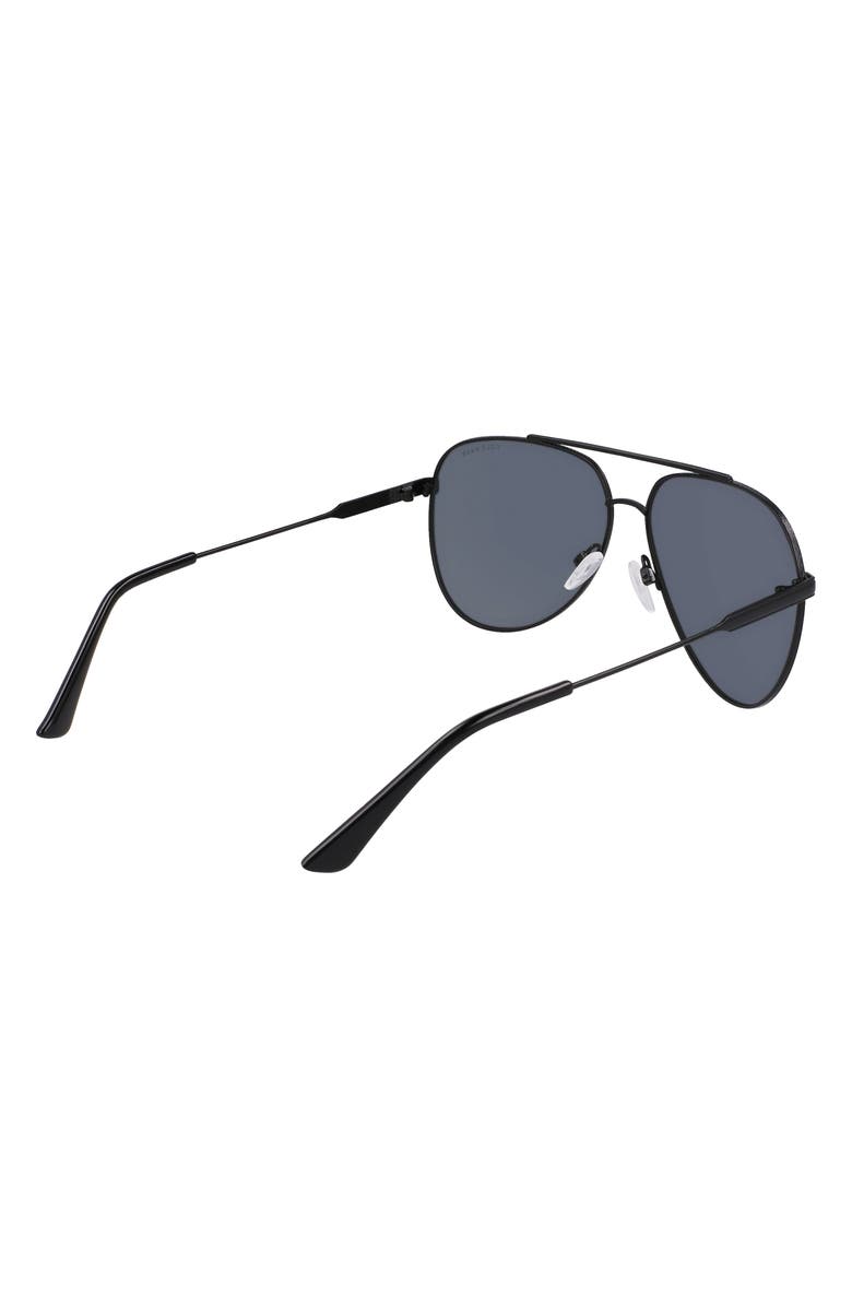 Cole Haan 60mm Polarized Aviator Sunglasses, Alternate, color, 