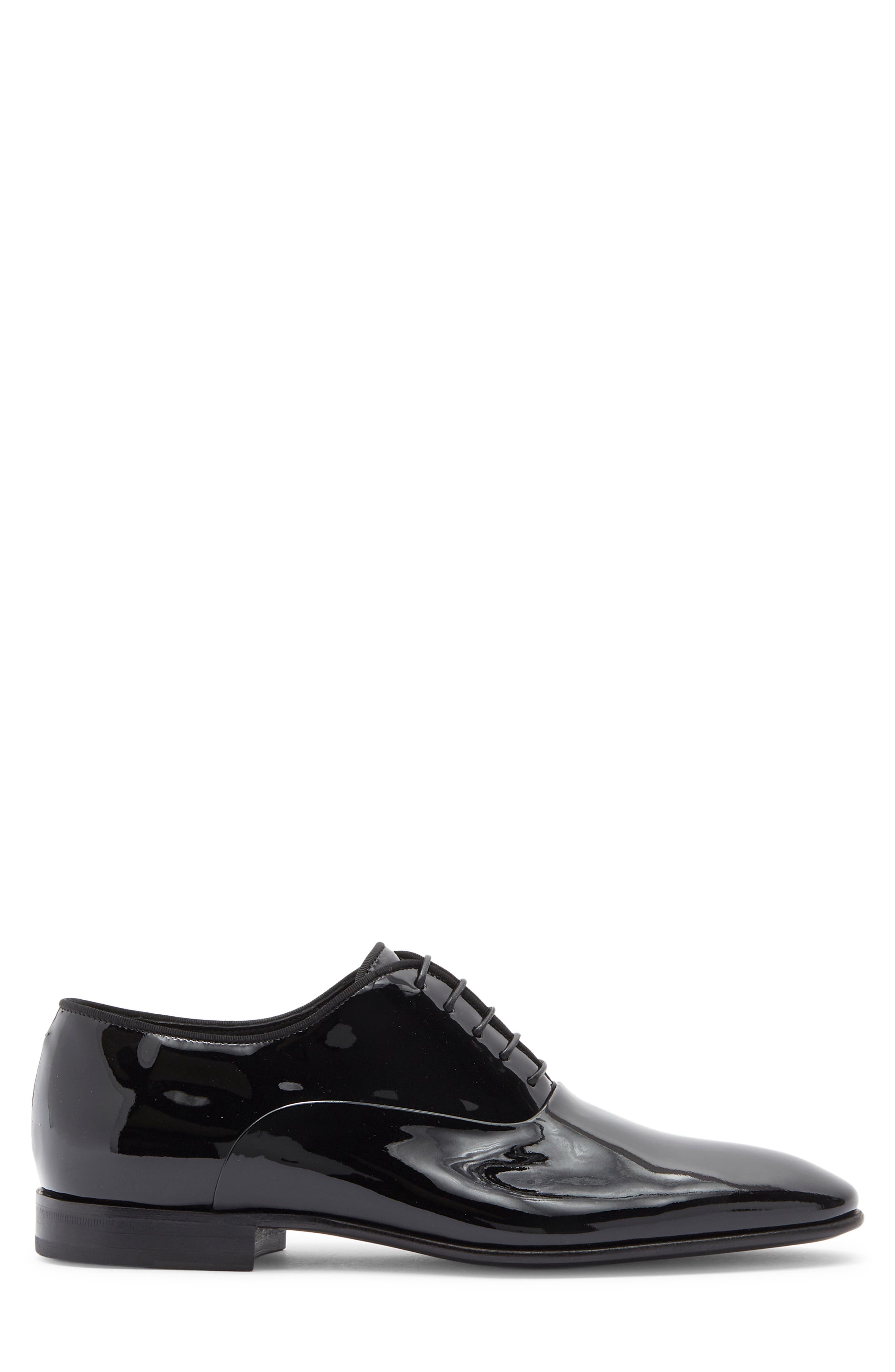 BOSS Patent Oxford, Alternate, color, Black