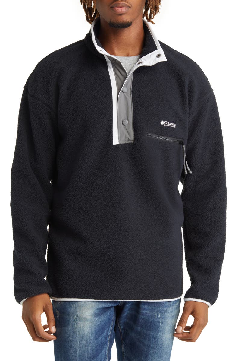 Columbia Helvetia Half Snap Fleece Pullover, Main, color, 