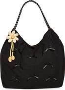 Ruby & Ry Kids' Bow Nylon Blend Tote