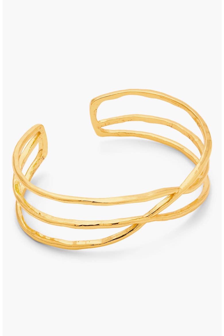 'Isla' Cuff, Alternate, color, GOLD