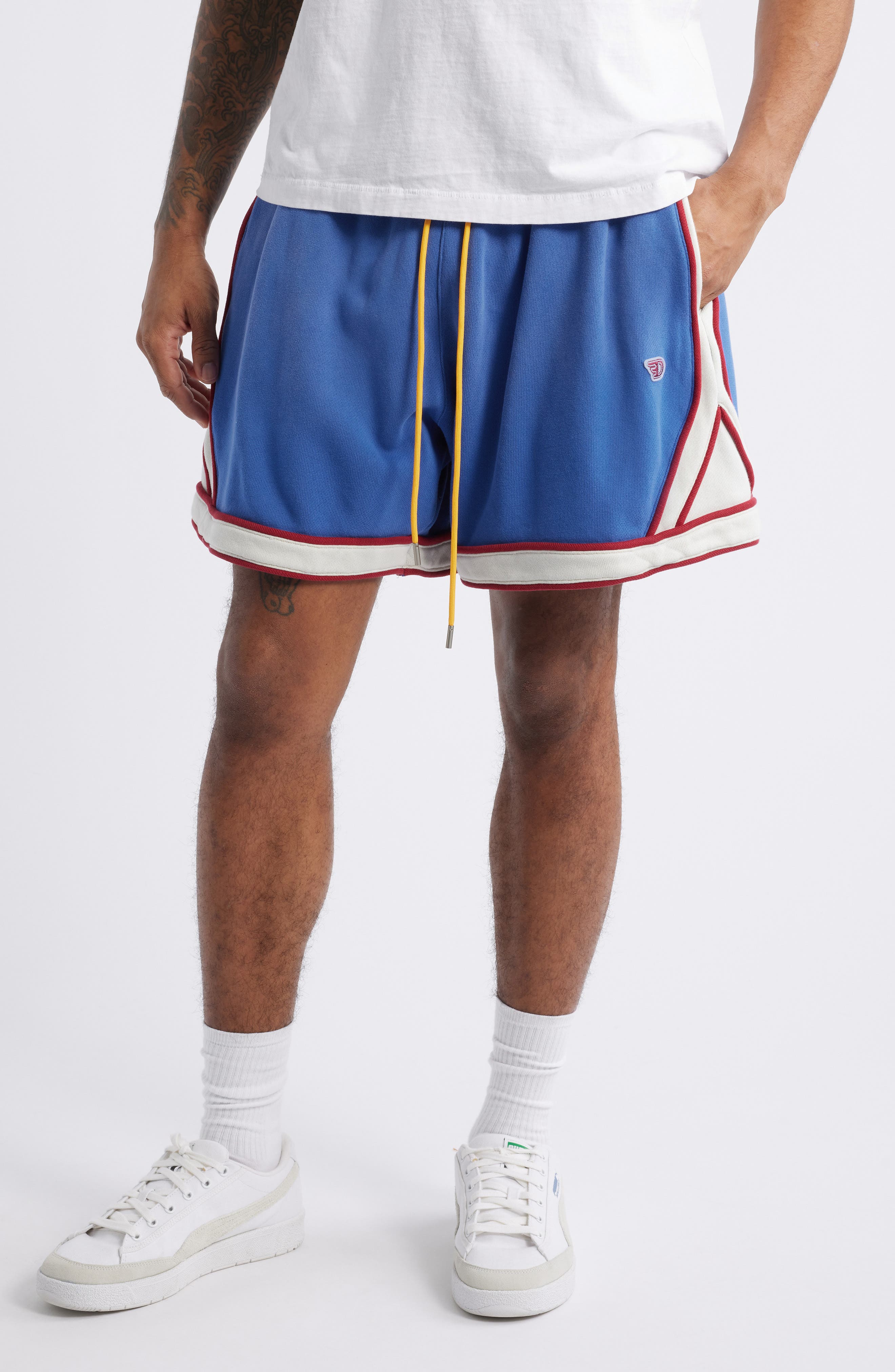 Warm Up Tie Waist Shorts