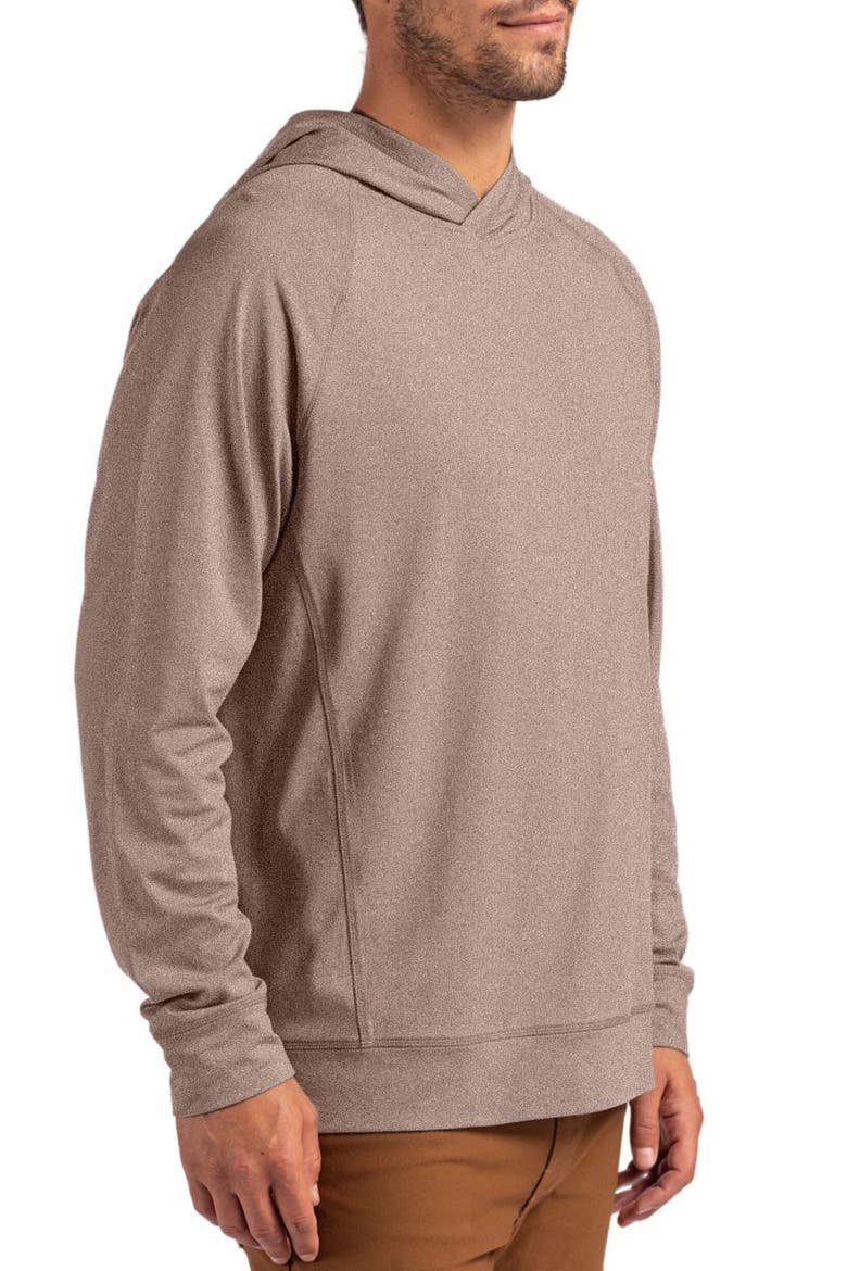 Adapt Heather Hooded Pullover, Alternate, color, MUSHROOM HEATHER