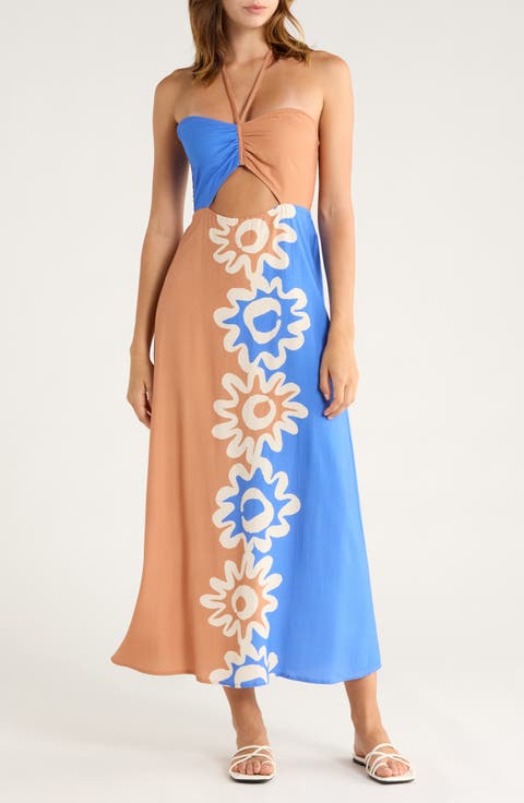 Trippin Dippin Cutout Sundress
