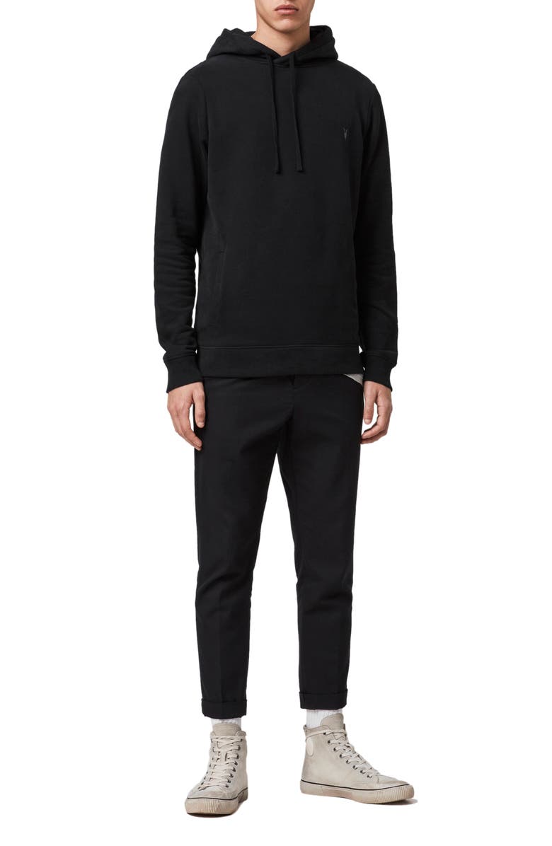 AllSaints Raven Hoodie, Alternate, color, 