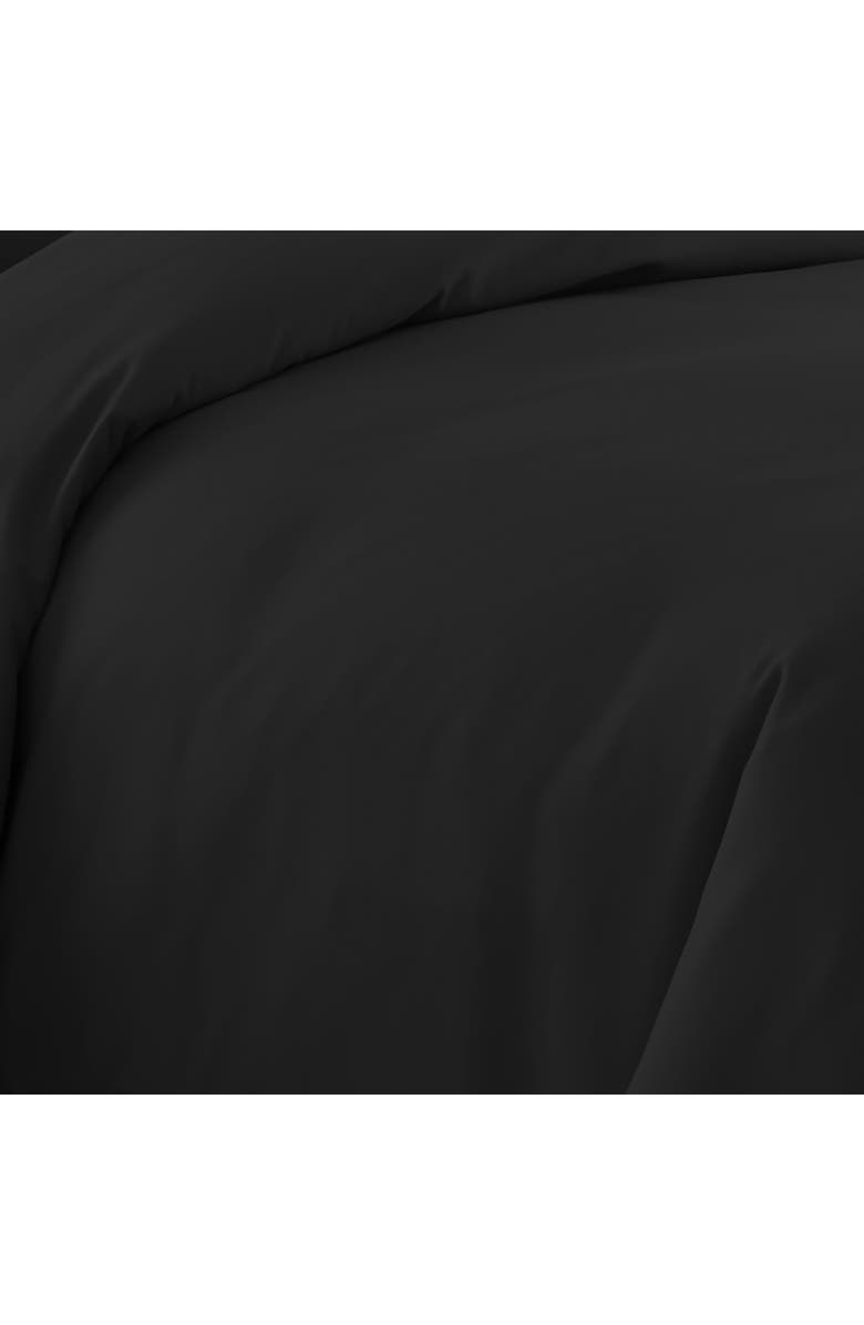 SOUTHSHORE FINE LINENS Vilano Springs Duvet Cover Set, Alternate, color, Black