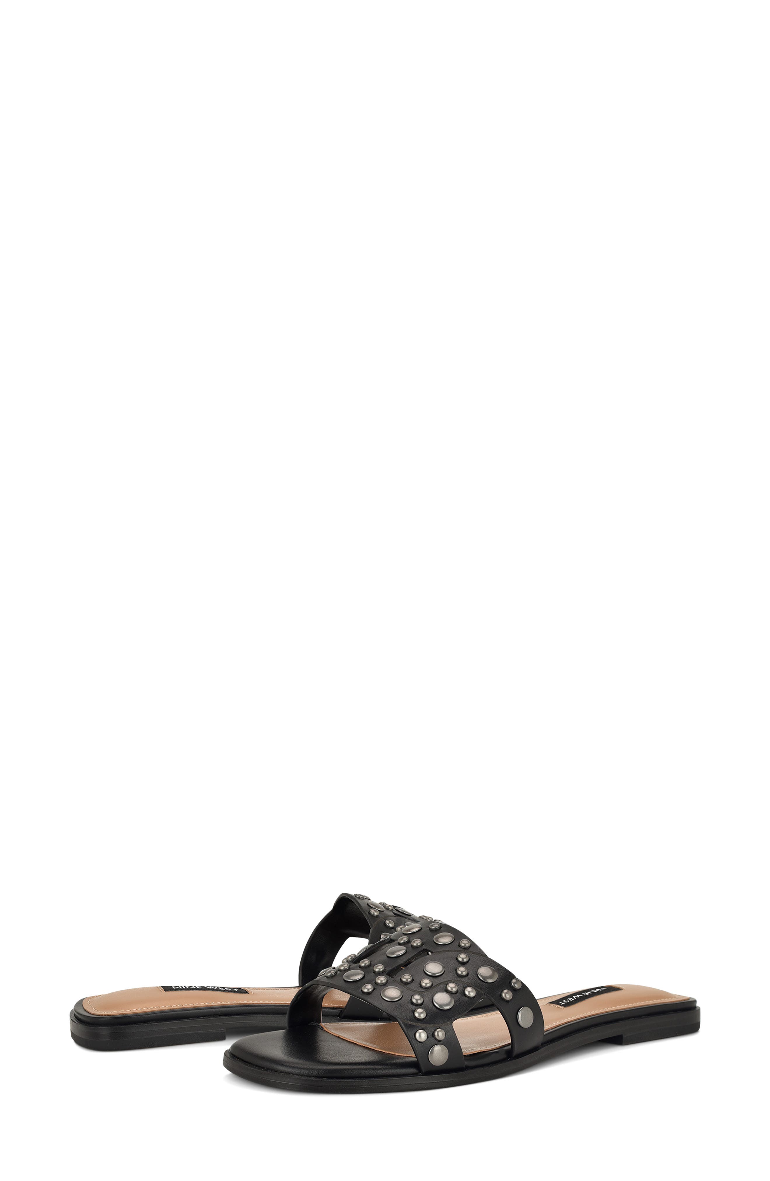 Nine West Gomaz Slide Sandal, Alternate, color, 