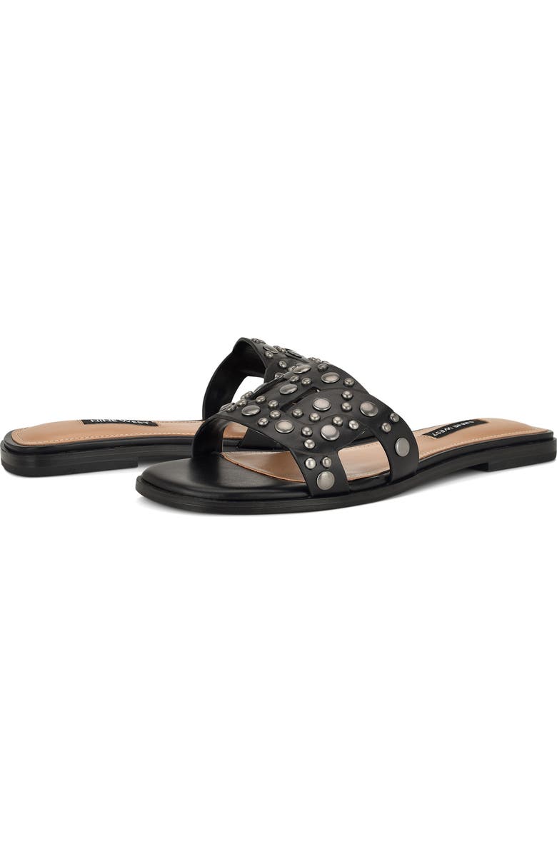 Nine West Gomaz Slide Sandal, Alternate, color,