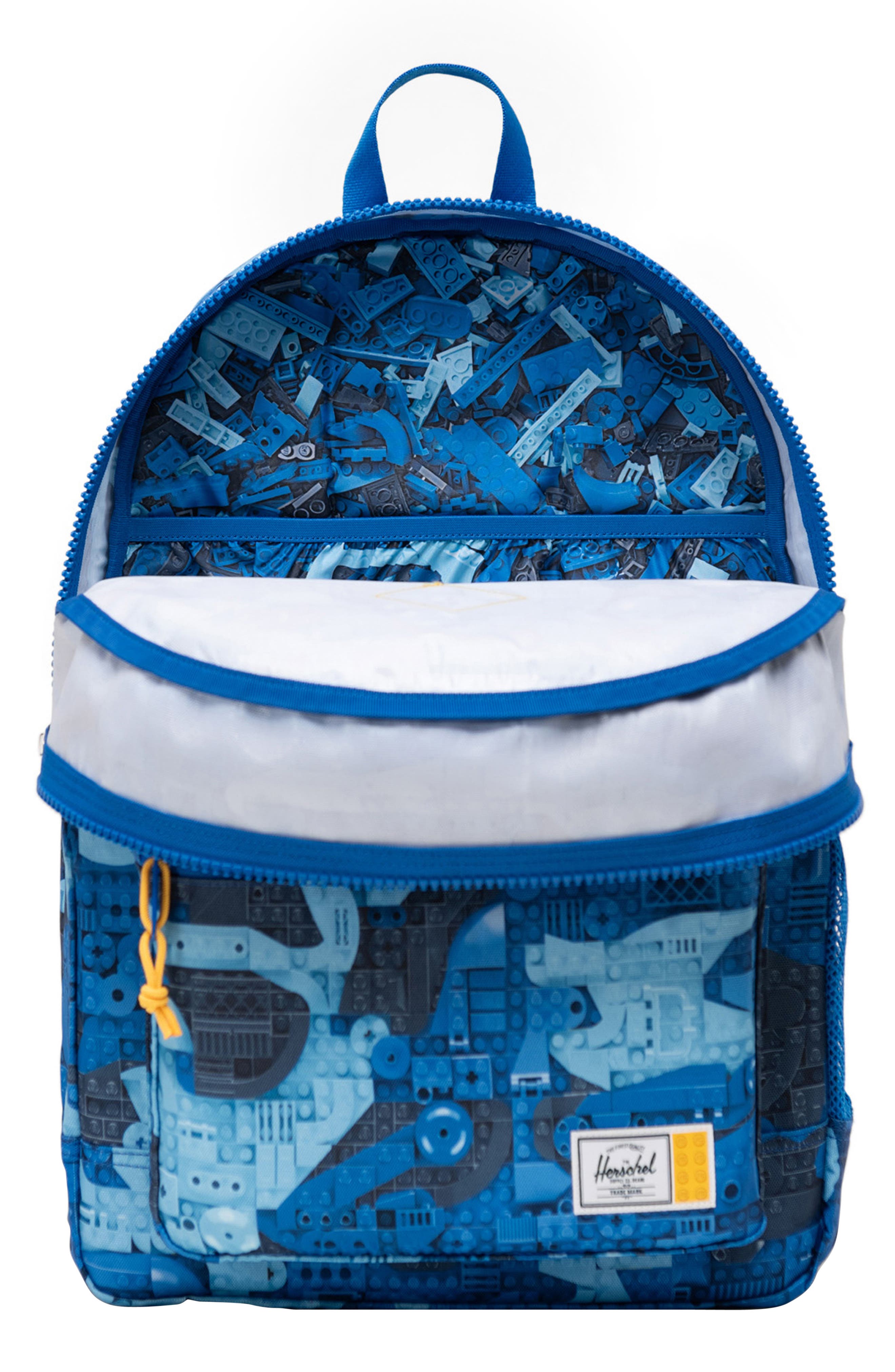 Herschel Supply Co. LEGO<sup>®</sup> Heritage Youth Backpack, Alternate, color, Abstract Bricks Blue