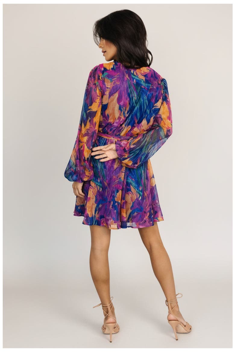 Rev Mini Dress, Alternate, color, Blue Multi