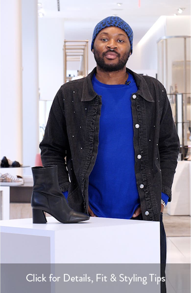 Wisteria Cap Toe Bootie, sales video thumbnail