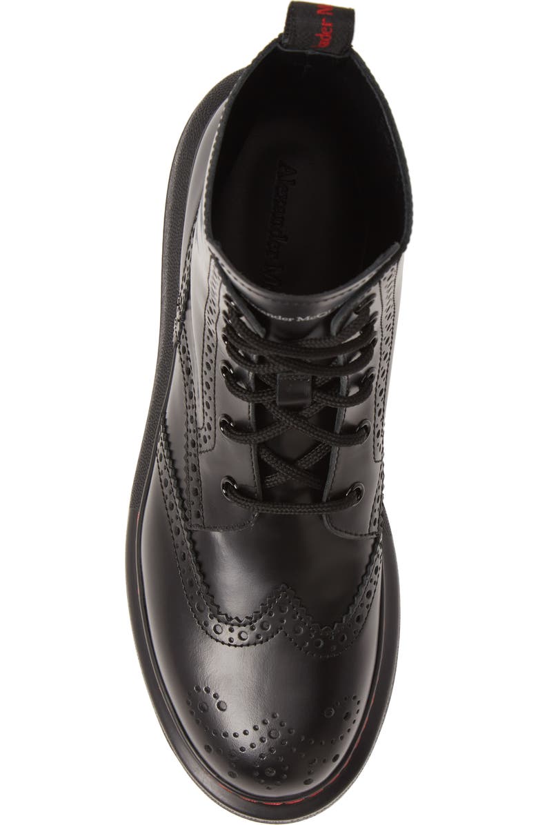 McQueen Alexander McQueen Platform Combat Boot, Alternate, color,