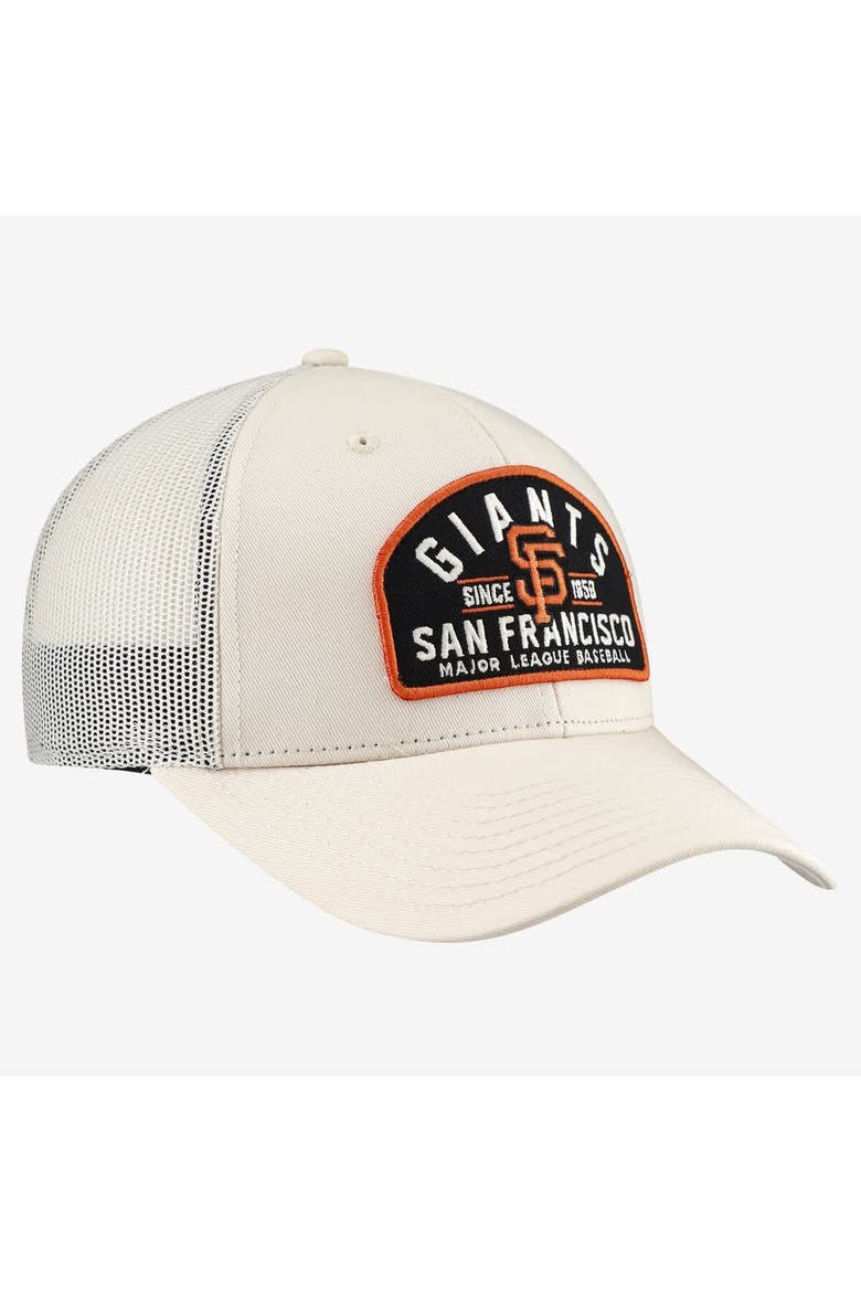 Men's '47  Cream San Francisco Giants Leland Adjustable Trucker Hat, Alternate, color, Cream