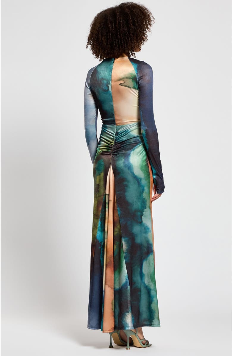 Daska Cordelia Dress, Alternate, color, Blur Print