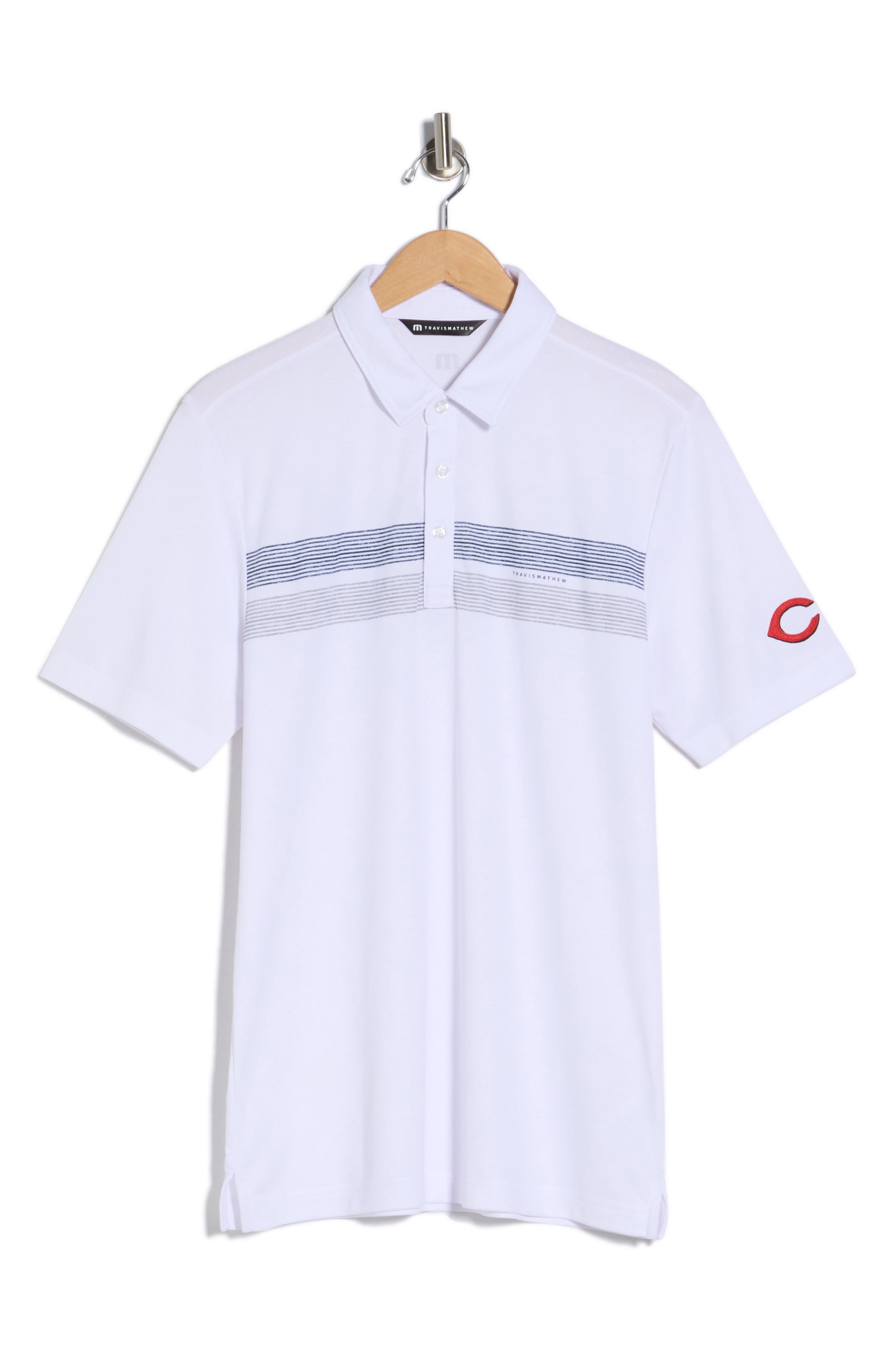 TravisMathew Cincinnati Reds Top Recruit Polo