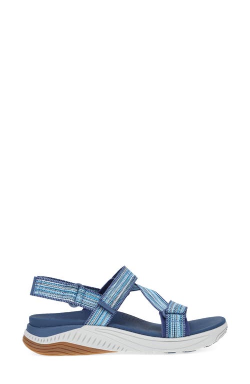 Dansko Rayna Sandal In Blue Multi Webbing